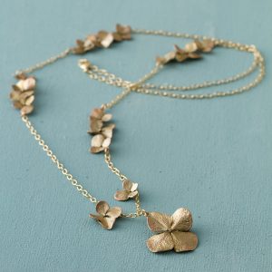 Scattered Hydrangea Necklace
